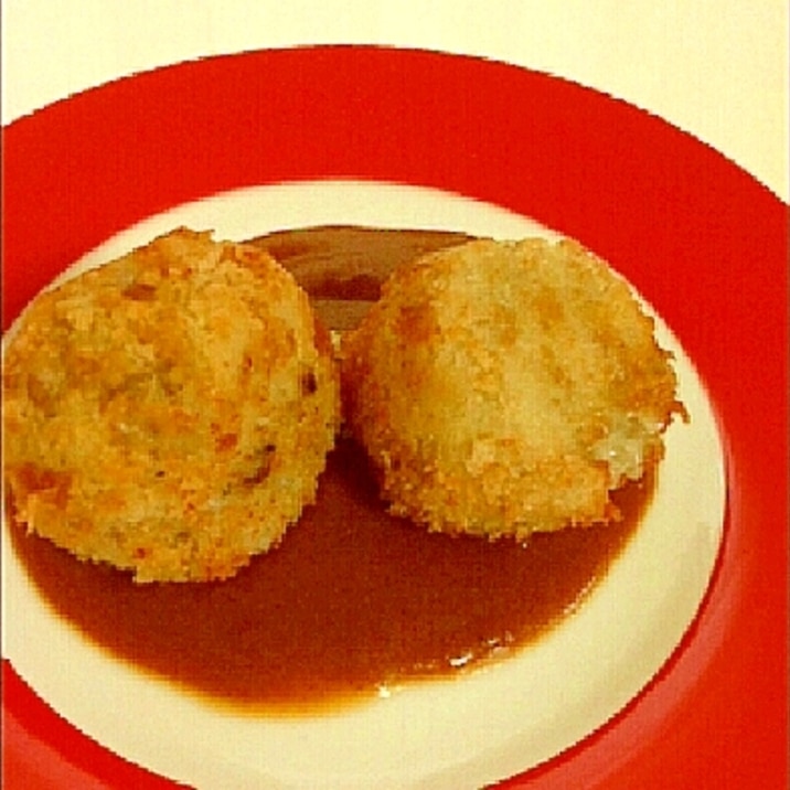 ソースが美味しい ライスコロッケ レシピ 作り方 By Amarj 楽天レシピ